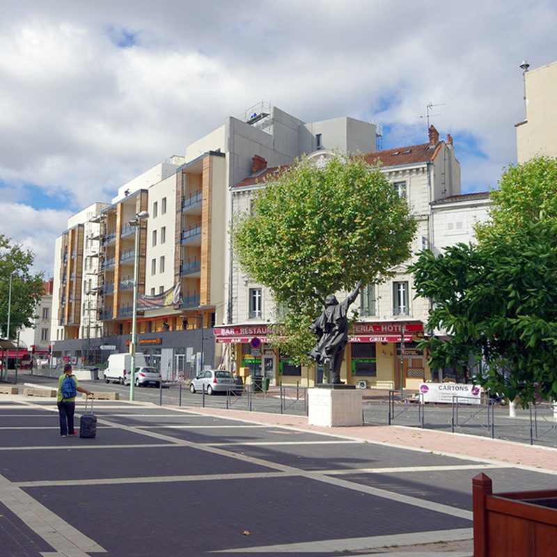 Résidence "Côté Vercors" rue Chevandier à Valence